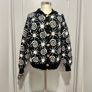 Vintage Spiders Cardigan